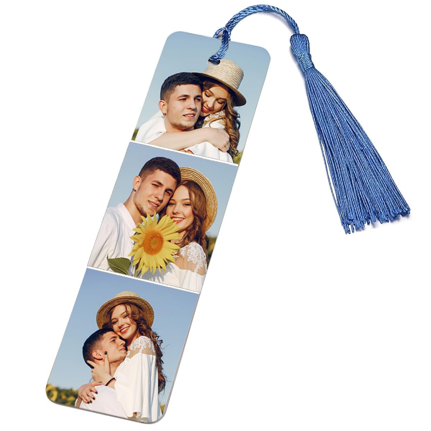 Custom Bookmark - Personalized Metal Bookmarks with Tassel
