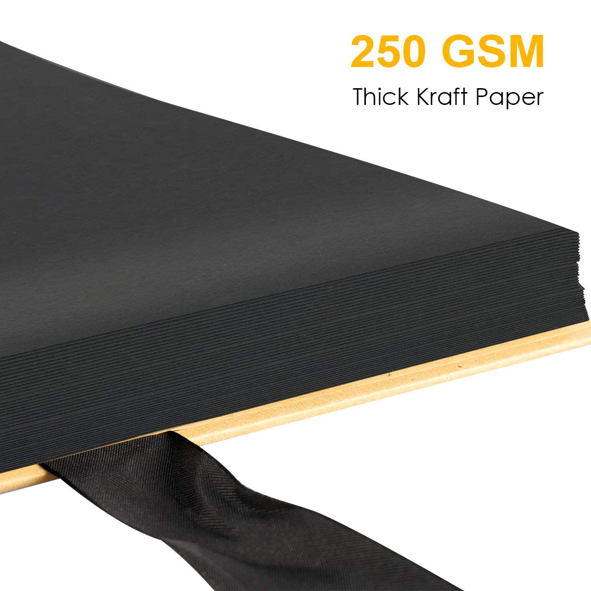 GOTIDEAL 80 Pages Scrapbook Album with 10 Metallic Markers