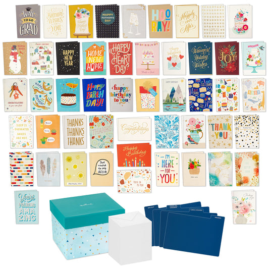 Hallmark All Occasion Boxed Set of Assorted Blank Greeting Cards