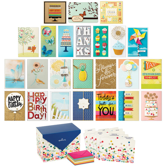 Hallmark All Occasion Handmade Boxed Set of Assorted Greeting Cards