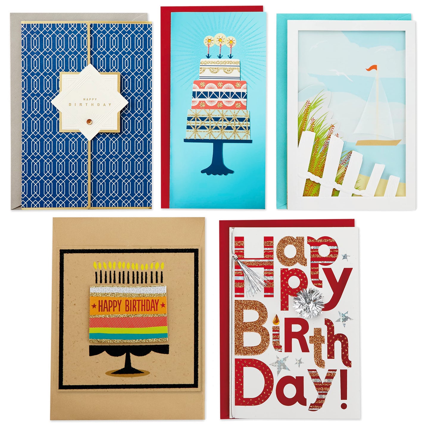 Hallmark All Occasion Handmade Boxed Set of Assorted Greeting Cards