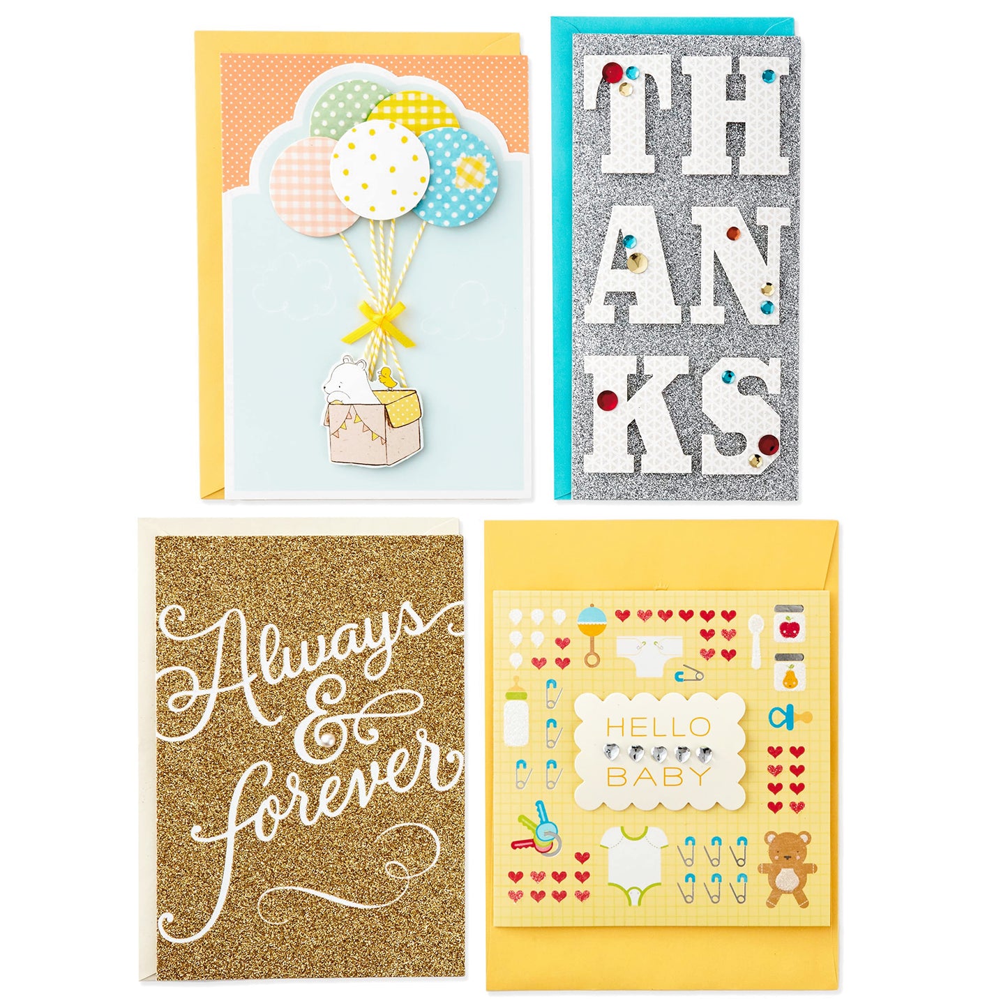 Hallmark All Occasion Handmade Boxed Set of Assorted Greeting Cards